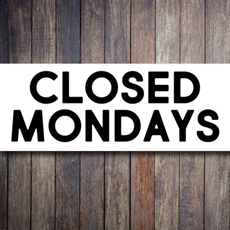 Closed on Mondays Entertainment
